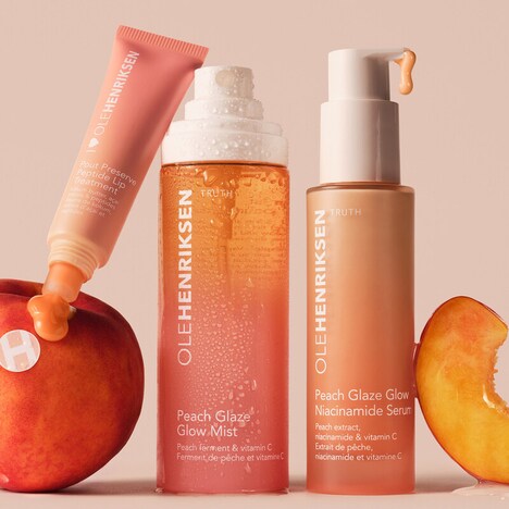 Peach-Powered Sensorial Skincare - OLEHENRIKSEN's Peach Glaze Collection Delivers Proven Benefits (TrendHunter.com)
