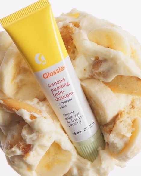 Banana Pudding Lip Balms - A Magnolia Bakery Treat Inspired Glossier's Banana Pudding Balm Dotcom (TrendHunter.com)