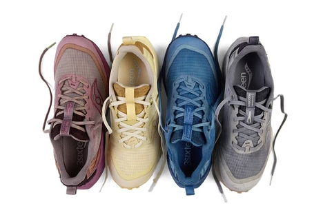 Artistic Naturally Dyed Sneakers - The 3sixteen x Saucony Peregrine 15 'Gesso' Comes in Four Hues (TrendHunter.com)