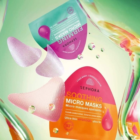 Micro Skincare Masks - Sephora Collection's Micro Masks Target Specific Areas of the Face (TrendHunter.com)