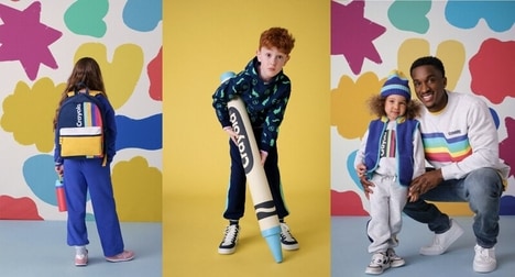 Colorful Youth Fashion Collections - Joe Fresh and Life at Home™ Have Partnered with Crayola (TrendHunter.com)