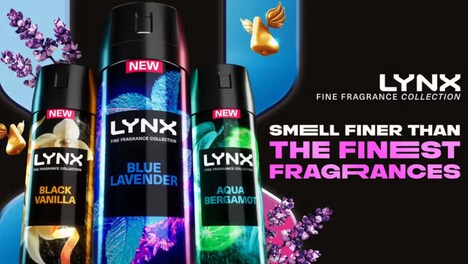 Male Fragrance Expansions - Lynx Fine Fragrance Redefined Masculine Grooming with Premium Scents (TrendHunter.com)