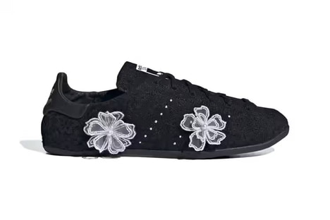 Floral-Accented Textural Sneakers - atmos pink and Adidas Revive Stan Smith Lo Pro in Floral Lace (TrendHunter.com)