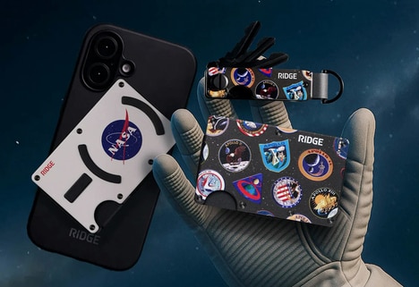 Space Agency Tech Accessories - The Ridge NASA Collection is Packed with Limited-Edition Options (TrendHunter.com)