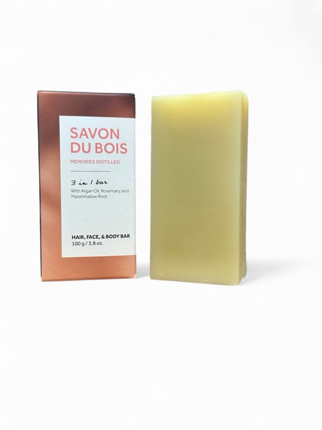 Three-In-One Cleansing Bars - Savon Du Bois Boasts the Three-In-One Shampoo & Body Bar (TrendHunter.com)