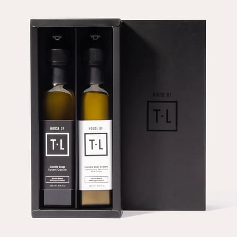 Elegant Personal Care Collections - The T•L Black Label Cream & Castile Line is Chic and Versatile (TrendHunter.com)