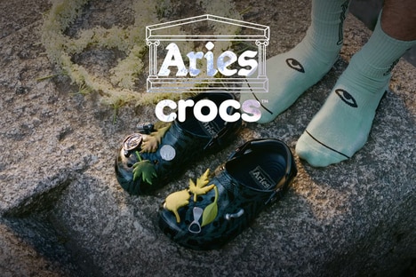 Urban Exploration Clogs - The Aries x Crocs Classic Clog Collab Has Charms in Found Object Shapes (TrendHunter.com)