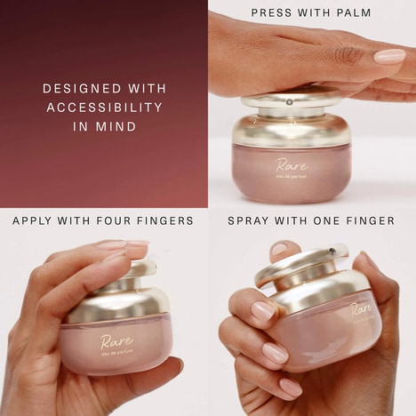 Inclusive Gourmand Fragrances - Rare Eau De Parfum's Pump Considers Upper Extremity Impairments (TrendHunter.com)