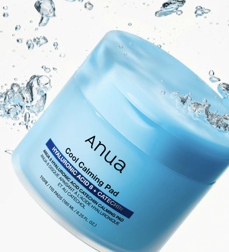Affordable Hyaluronic Acid Pads - ANUA Boasts the 8 Hyaluronic Acid Catechin Calming Pads (TrendHunter.com)