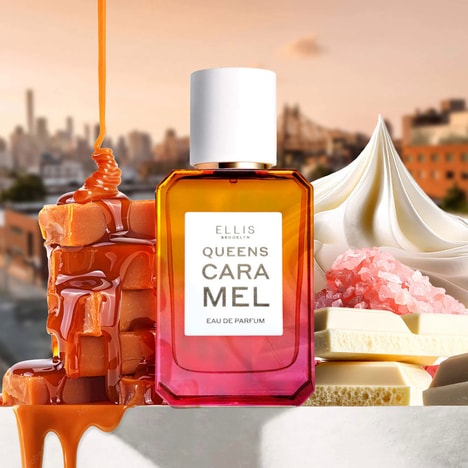 Salty-Sweet Gourmand Fragrances - Queens Caramel by Ellis Brooklyn Plays with Caramel & Pink Salt (TrendHunter.com)