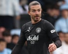 Jack Grealish agrees to join Everton on season’s loan from Manchester City