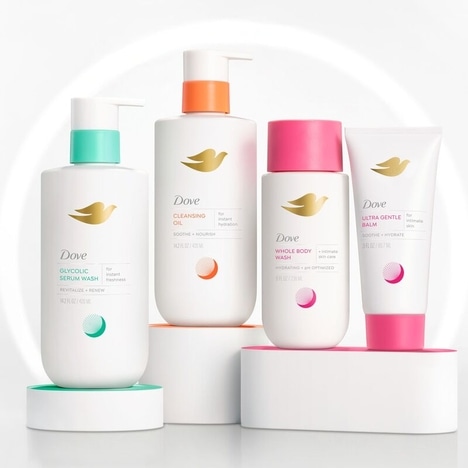 Menopause Wellness Lines - Dove Enters the Female Wellness Category and Launches 'Made with TMI' (TrendHunter.com)