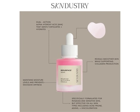 Water-Based Lactic Acid Serums - SKNdustry Introduced Its New Product — RESURFACE (TrendHunter.com)
