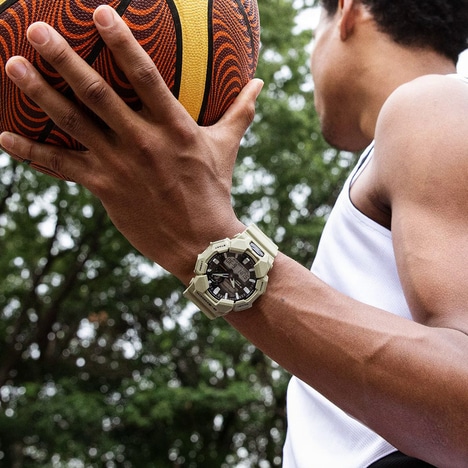Rugged Everyday Watch Models - The G-SHOCK Analog-Digital GA-010 is Part of the New Rugged Base Line (TrendHunter.com)