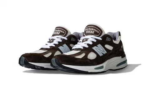 Neutral Collaborative Sneakers - Vk Design Works X New Balance 991v2 Unveils a Sneaker (TrendHunter.com)