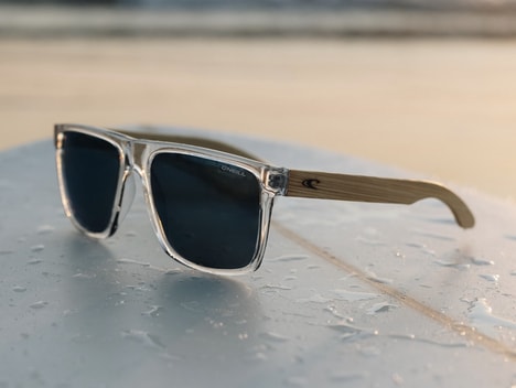 Transparent Crystal Sunglasses Frames - O’Neill X GlassesUSA.com Unveil Limited-Edition Harwood 2.0 (TrendHunter.com)