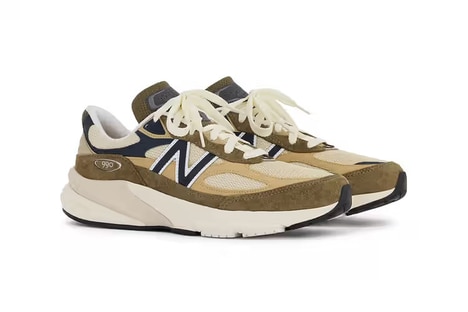 Rugged Urban Sneakers - The New Dark Camo Sneaker Adds Military-Inspired Flair to the 990v6 Lineup (TrendHunter.com)