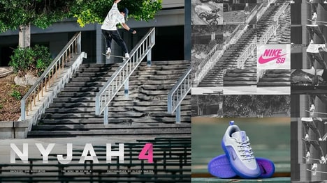 Skateboarder-Inspired Footwear Spots - Nike SB Introduced the 'Nyjah 4' (TrendHunter.com)