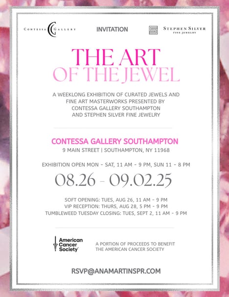 Collaborative Jewelry Exhibitions - Stephen Silver and Contessa Gallery Debut the Art of the Jewel (TrendHunter.com)