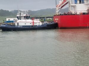 The historic Panama Canal!