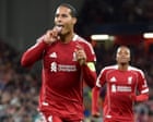 Van Dijk’s late header earns Liverpool dramatic win against Atlético Madrid