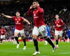 Manchester United hold off 10-man Chelsea after Casemiro red offers hope