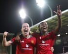 Elisabeth Terland hat-trick takes Manchester United into Women’s Champions League