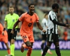 Rashford’s double silences Newcastle’s party and eases Barcelona to victory