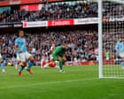 Martinelli breaks Manchester City resistance to earn Arsenal point