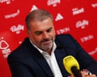 Ange Postecoglou admits he knew Spurs would sack him before Europa League win