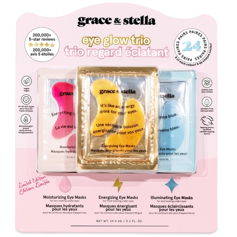Glow-Enhancing Eye Skincare Kits - grace & stella Expands into Costco Canada with the Eye Glow Trio (TrendHunter.com)
