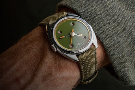 Simplistically Artistic Timepieces - The Singer Reimagined Caballero Has the Calibre-4 Solotempo (TrendHunter.com)