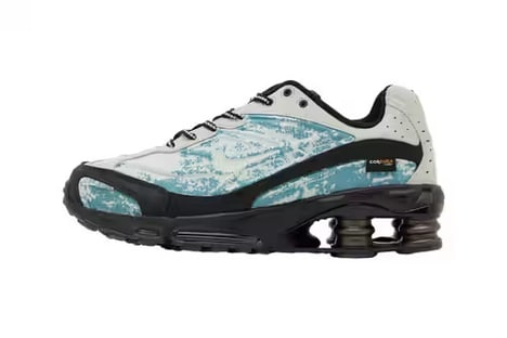 Rugged Tech Sneakers - Nike Shox Ride 2 Cordura Denim Turquoise Updates with High-Performance (TrendHunter.com)