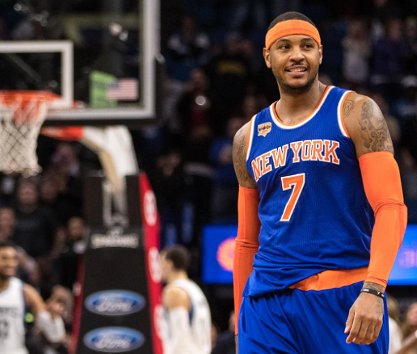 Knicks Legend Carmelo Anthony Makes Hall of Fame Speech