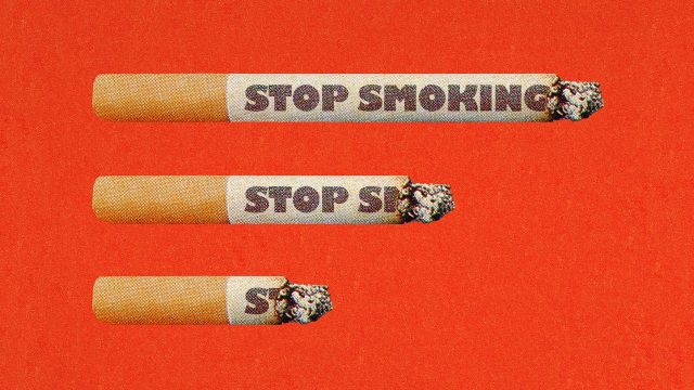 Quit-smoking ads are being put out
