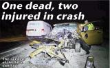 9/6/2025: News: One dead, two injured in crash