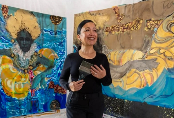 Exhibitions: Sherezade García’s “Sea of Belonging/Un mar de pertenencia”