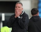 Peterborough sack Darren Ferguson as Blackpool defeat leaves them bottom