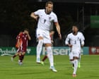 Five-star England qualify for 2026 World Cup after Kane’s double sees off Latvia