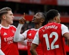 Mikel Arteta values Arsenal victory over Palace ‘more than any other this season’
