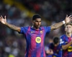 Rashford wants Barcelona stay, Benítez in at Panathinaikos, Premier League news: football – live