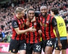 Bournemouth’s brilliance brings Sean Dyche’s Forest back down to earth
