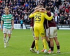 ‘Never worked harder’: Rodgers vows to end Celtic slump after Hearts defeat