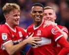 Middlesbrough in dominant win over Ipswich to go back top of Championship