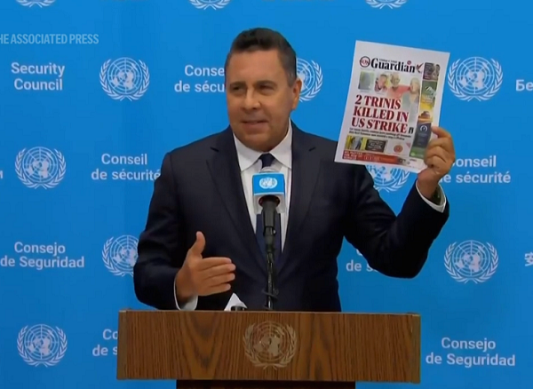 Venezuela at the UN condemns latest US strike in Caribbean as people in Trinidad mourn