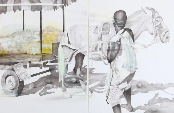 Anina Major and Lavar Munroe at 1-54 London