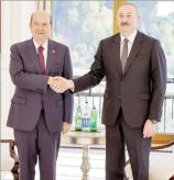 10/11/2025: Front Page: TRNC receives strong support from Azerbaijan
