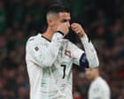 World Cup qualifying latest, Irish hopes boosted and Ronaldo fumes: football news – live