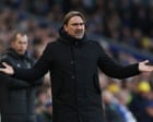 Daniel Farke happy to take flak for players as Leeds slump piles on pressure