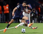 Champions League roundup: Two-goal Luis Díaz sent off as Bayern edge PSG